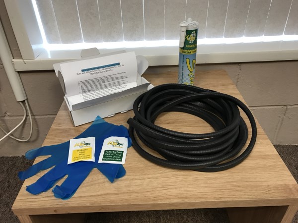 Single Fixing Kit for a bonded window